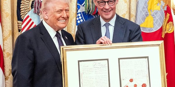 Trump bekommt von Merz Kopie von Handelsvertrag mit Preußen