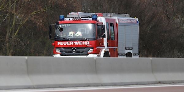 Verkehrsunfall und mehrere Brände im Raum Leipzig