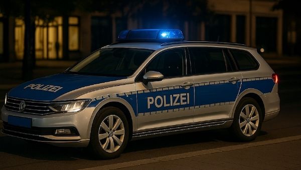 Paar greift nach Streit Polizisten am Eisernen Steg in Frankfurt an