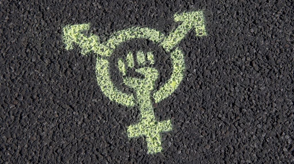 Zum internationalen Frauentag ziehen Frauen vors Rote Rathaus