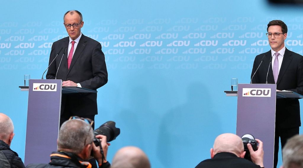 Merz beklagt "Kampagne" gegen Hagel im Wahlkampf