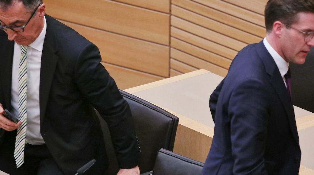 Grüne lehnen Machtteilung in Baden-Württemberg ab