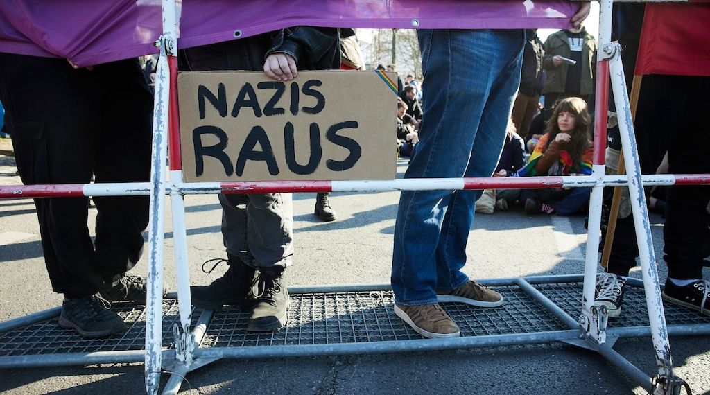Demonstrationen von Neonazis und Verschwörungsanhängern in Berlin
