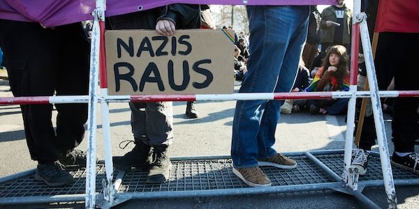 Demonstrationen von Neonazis und Verschwörungsanhängern in Berlin