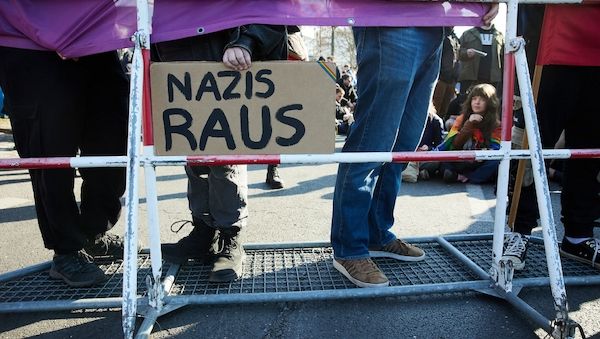 Demonstrationen von Neonazis und Verschwörungsanhängern in Berlin