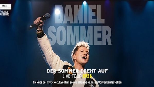 Daniel Sommer Live-Tour 2025: „Der Sommer dreht auf
