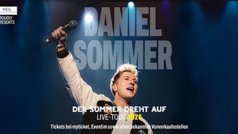 Daniel Sommer Live-Tour 2025: „Der Sommer dreht auf