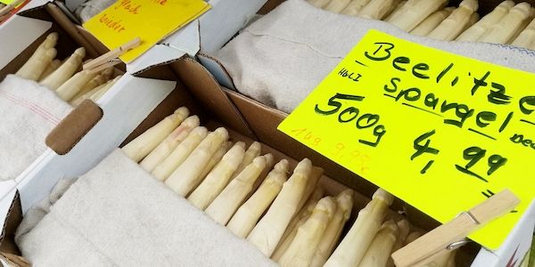 Spargelernte in NRW ging 2025 um vier Prozent zurück