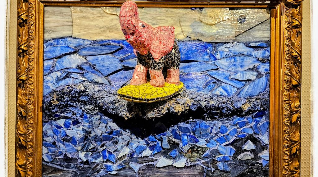 Mosaik-Kunst in Berlin: Marcel Krüßmann stellt im Air in Berlin - Hotel am KaDeWe aus