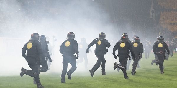 Hertha-Stars verurteilen Gewalt: Atmosphäre «schon krass»