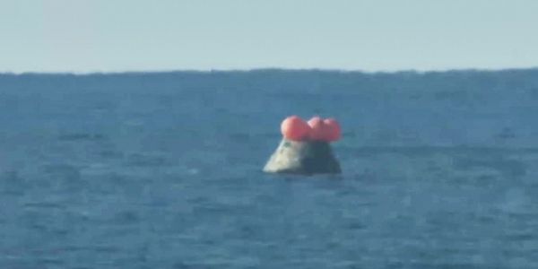 Artemis-2-Kapsel im Pazifik gelandet