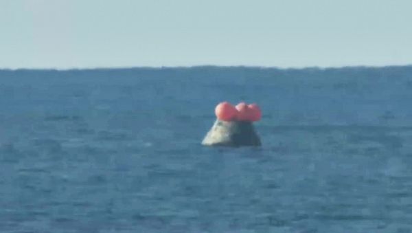 Artemis-2-Kapsel im Pazifik gelandet