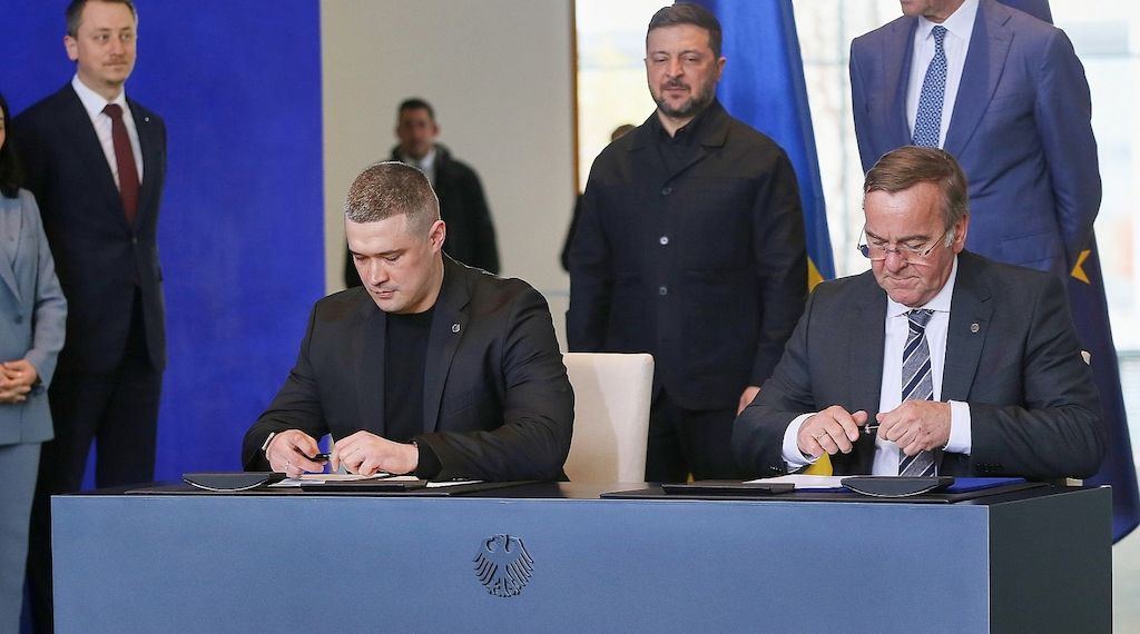 Berlin und Kiew vereinbaren Austausch digitaler Gefechtsdaten