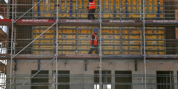 Deutsches Bruttoinlandsprodukt legt zu Jahresbeginn zu