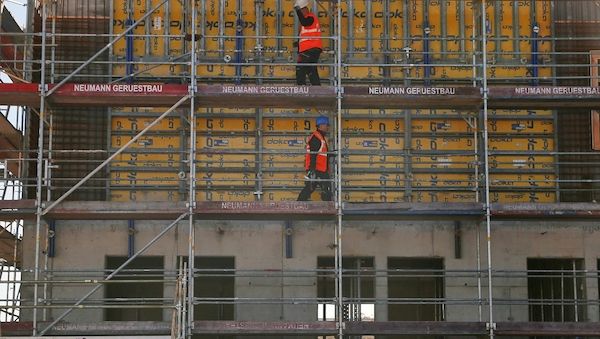 Deutsches Bruttoinlandsprodukt legt zu Jahresbeginn zu