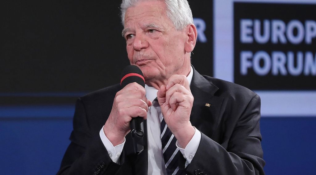 Gauck ruft CDU zu Öffnung zur Linkspartei auf