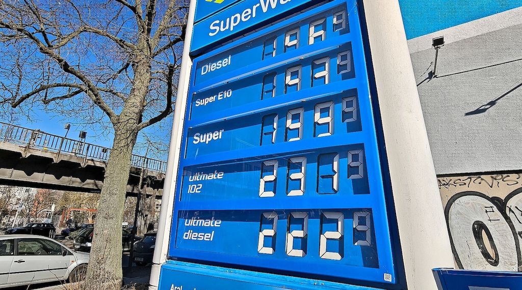 Tankstellenpreise fallen deutlich