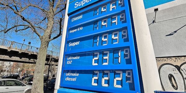 Tankstellenpreise fallen deutlich