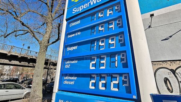 Tankstellenpreise fallen deutlich