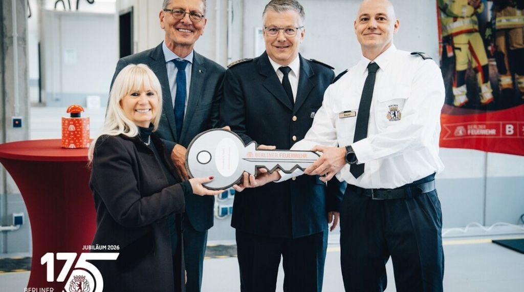Neue Feuerwache Hohenschönhausen feierlich eingeweiht