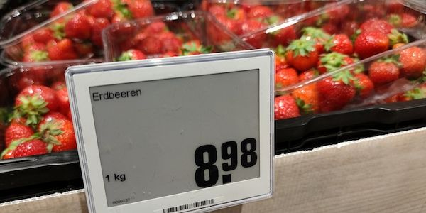 Inflationsrate von 2,9 Prozent im April bestätigt