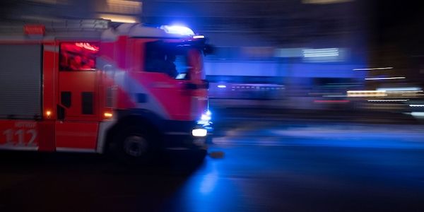 Feuer auf Clubgelände in Berlin-Lichtenberg