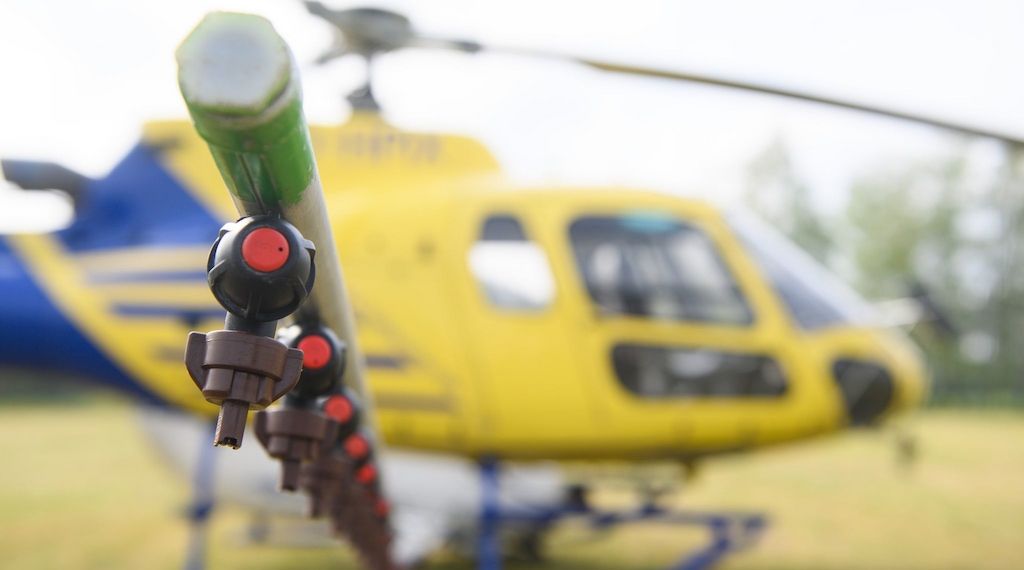 Hubschraubereinsatz gegen giftige Raupen startet in Prignitz