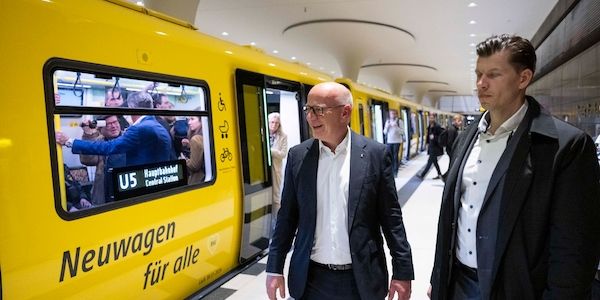 Neue U-Bahnen für Berlin - Start auf der U5