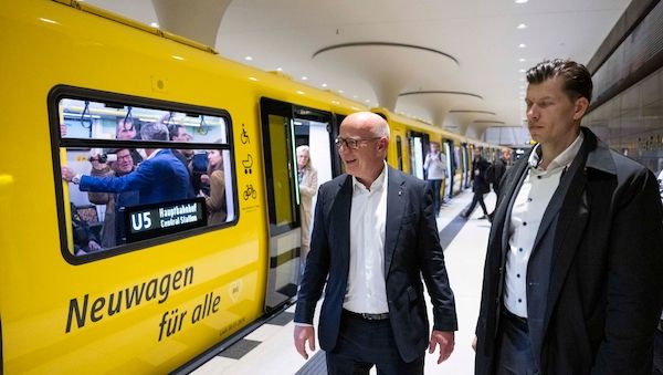 Neue U-Bahnen für Berlin - Start auf der U5