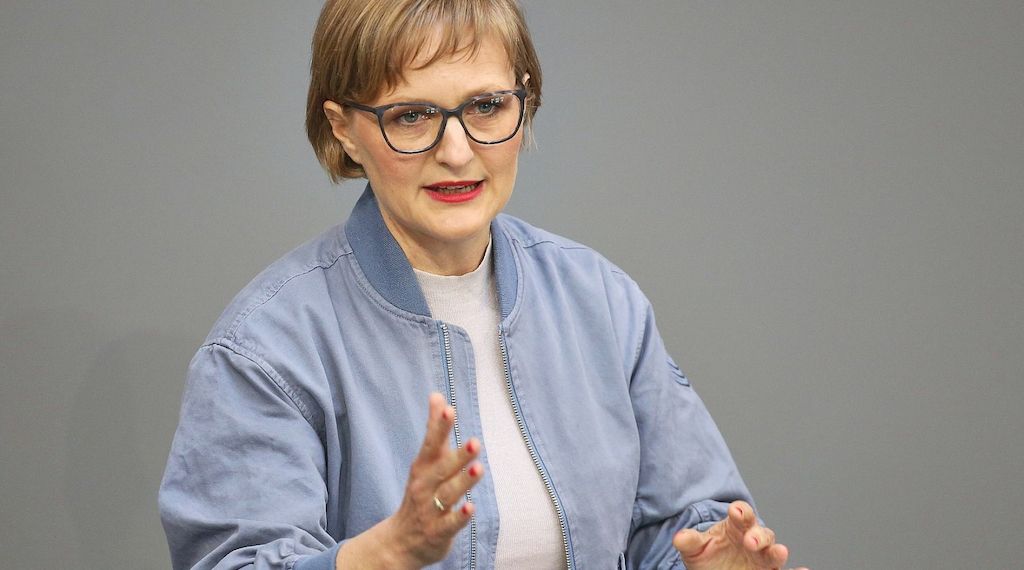 Grünen-Chefin Brantner fordert europäischen Nuklearschirm