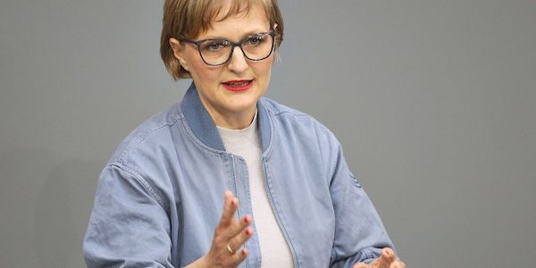 Grünen-Chefin Brantner fordert europäischen Nuklearschirm