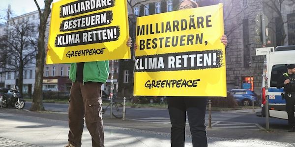 Greenpeace kritisiert wachsende Zahl an Superreichen