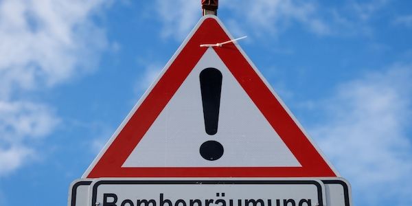 Bombenentschärfung in Oranienburg - Sperrkreis eingerichtet