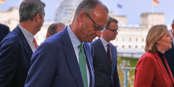 Linke kritisiert Merz nach Treffen mit Sozialpartnern