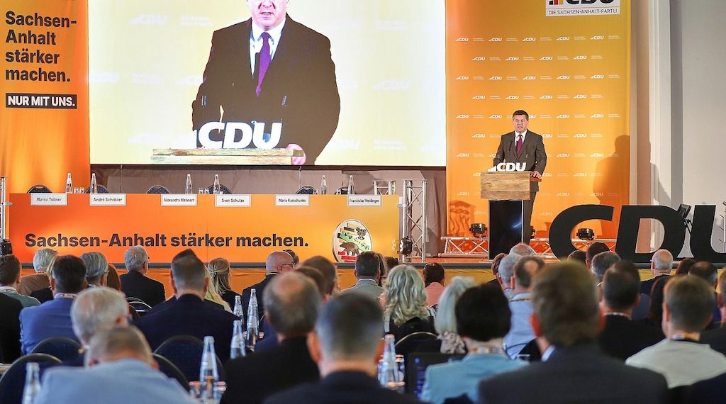 CDU Sachsen-Anhalt läutet auf Parteitag heiße Wahlkampfphase ein