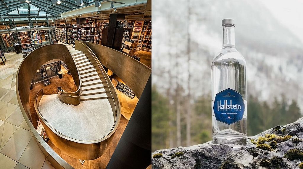 Jetzt exklusiv bei Julius Meinl am Graben in Wien: Hallstein Wasser, das einfach von der Natur perfektionierte Wasser!
