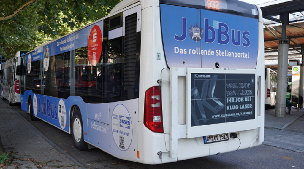 Der JobBus: Das mobile Stellenportal für die Fachkräftesuche