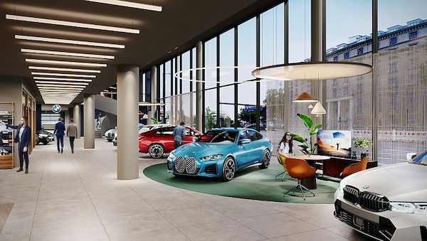 BMW Berlin am Kaiserdamm baut den Showroom der Zukunft.