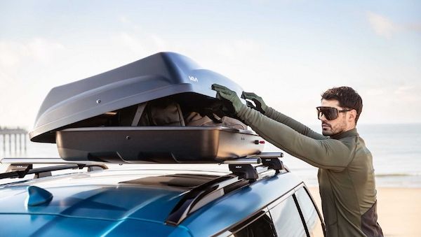 Zubehör-Palette macht Kia EV9* fit für Familienreisen und Outdoor-Trips