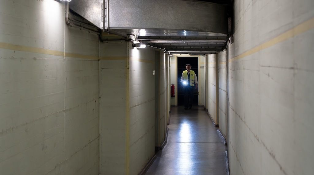 Jetzt kann der Atombunker im U-Bahnhof Pankstraße erkundet werden