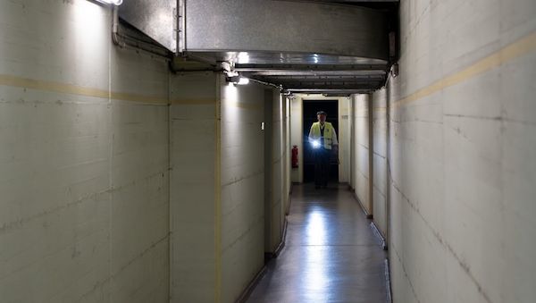 Jetzt kann der Atombunker im U-Bahnhof Pankstraße erkundet werden