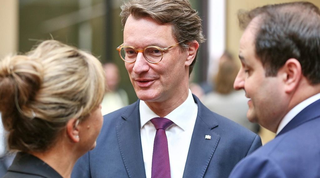 Wüst, Neubaur und Liminski treffen EU-Vizepräsidenten in Brüssel