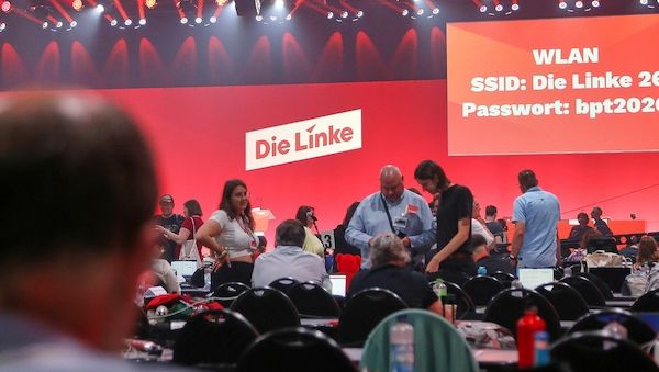Linke startet Parteitag in Potsdam