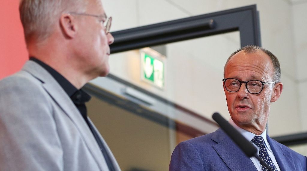 Merz und Miersch duzen sich nach Fraktionsfest