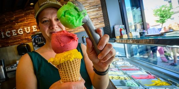 Hitze in Brandenburg: Mehr Eis, weniger Open-Air-Events