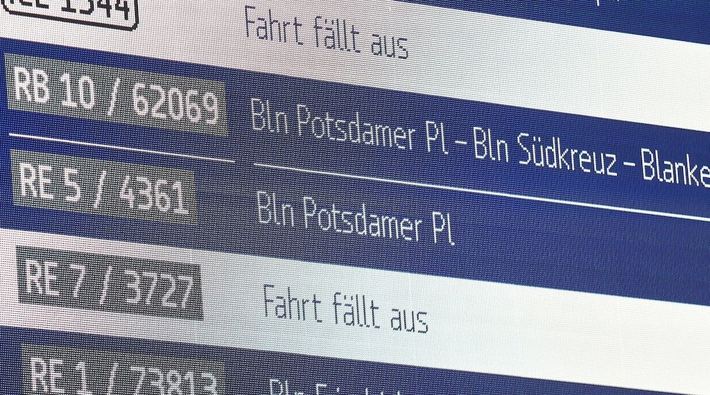 Bahn-Pünktlichkeit im Juni auf historischem Tief