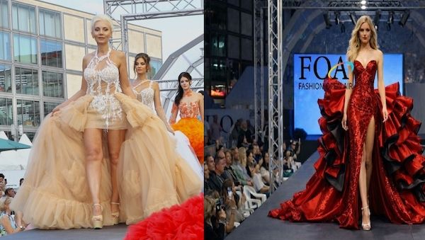 Fashion-Week Veranstaltung mit Live-Musik und prominenten Gästen am 1.7. am Berliner Alexanderplatz
