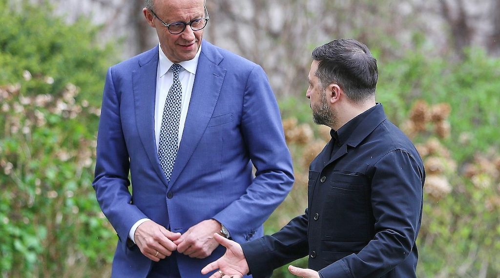 Merz und Selenskyj besprechen Patriot-Raketenlieferung