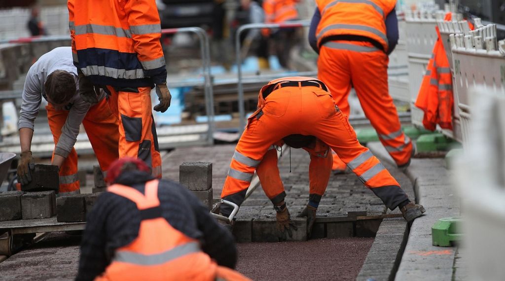 Geschäftsklima im Straßenbau leicht verbessert
