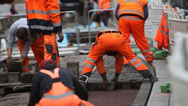 Geschäftsklima im Straßenbau leicht verbessert